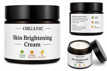 Organic Skin Brightening Cream