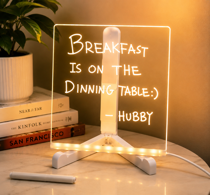 LED Acrylic Writing Board
